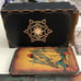 Tarot Cards - Dark Forest - with wood storage box and velvet bag