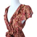 Kivari Quinn Tie Front Ruffle Jumpsuit Free People Capri Floral Jumpsuit