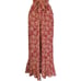 Kivari Quinn Tie Front Ruffle Jumpsuit Free People Capri Floral Jumpsuit