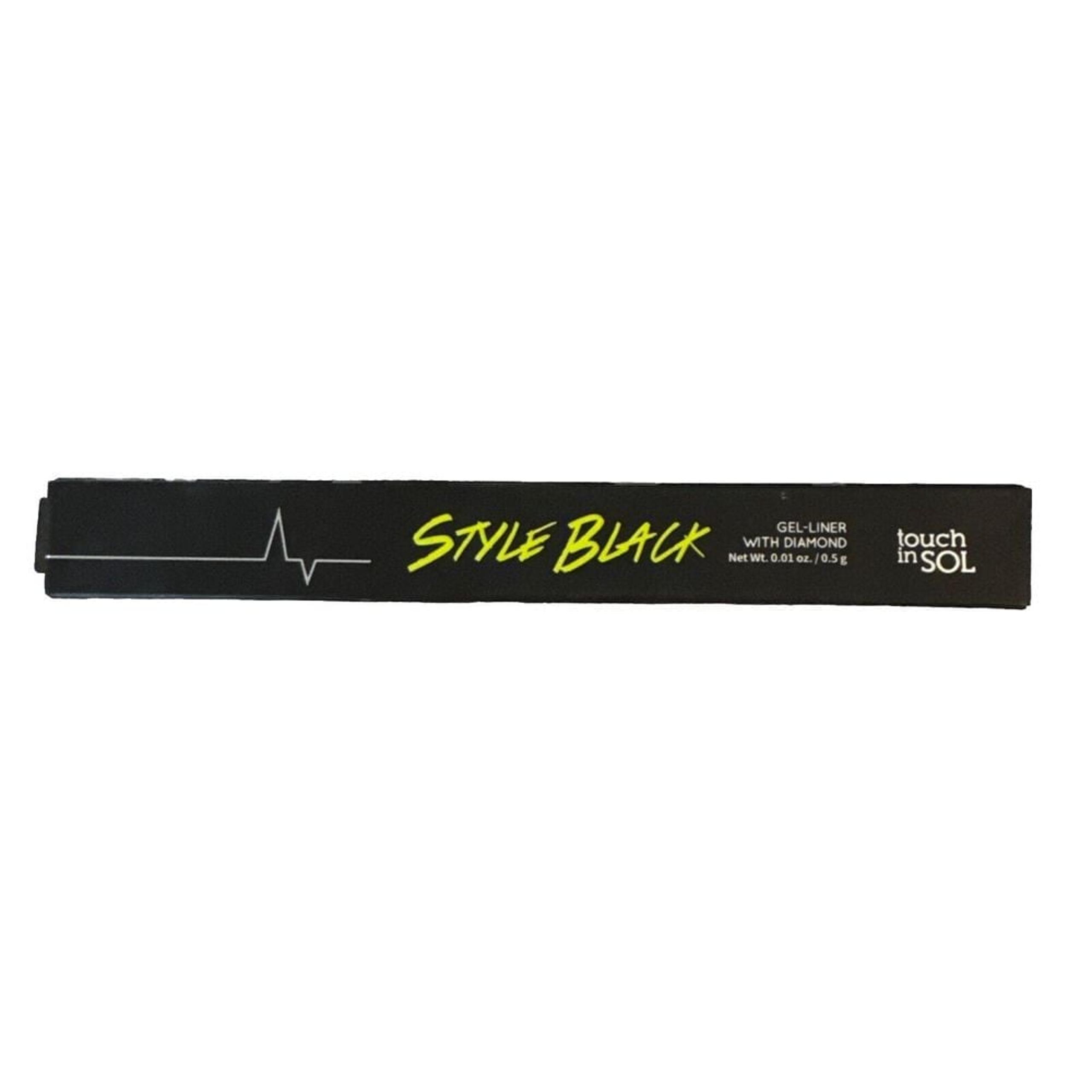 Touch In Sol Style Black Gel Eye Liner With Diamond #1 Onyx Korean Beauty