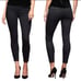 Good American Good Legs Black Leopard Print High Waist Skinny Jeans