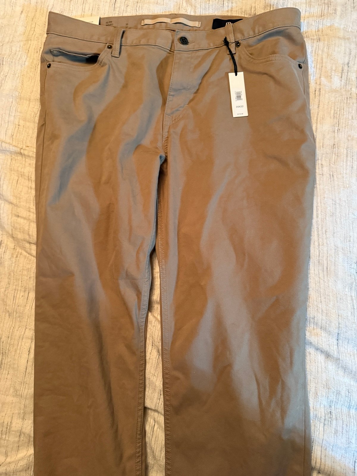 NWT Banana Republic Slim Traveler Pants 35/32