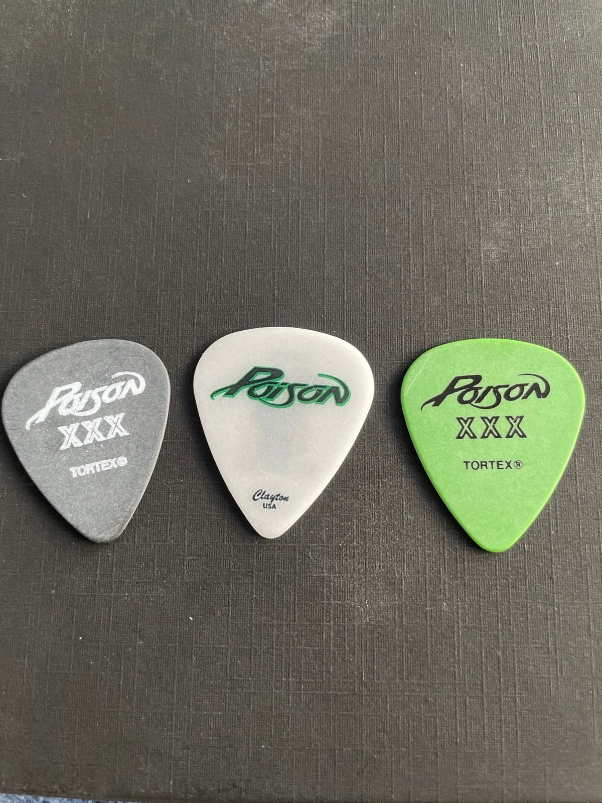 Band Poison Guitar picks