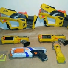 Nerf Gun Lot of 6 Pieces