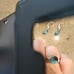 Silver Set of earring and ring
