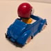 Vintage Snoopy Auto Diecast Blue Green Car ESCI Italy 1983 Snoopy's Garage w Box