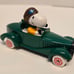Vintage Snoopy Auto Diecast Blue Green Car ESCI Italy 1983 Snoopy's Garage w Box