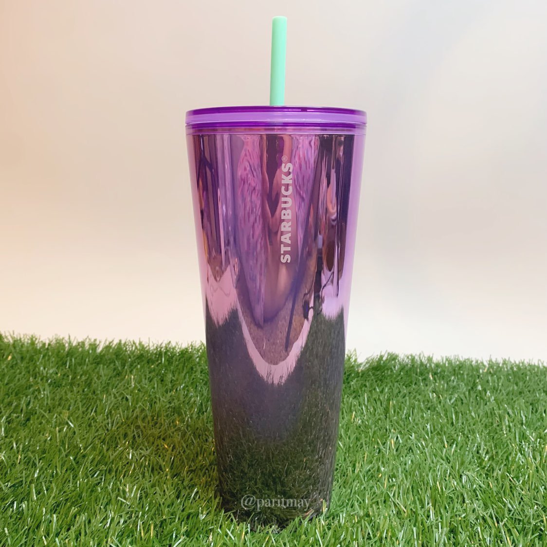 Starbucks Summer 2022 Fame Grape 24oz Venti Plastic Cold Cup Tumbler (NEW)