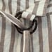 Anthropologie oasis linen blend white/brown striped pants 20W