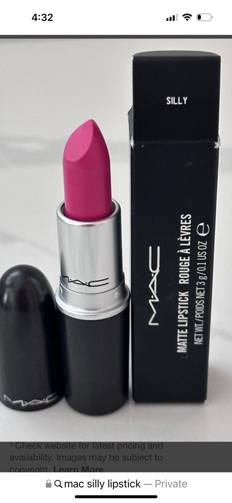 MAC “silly “ lipstick
