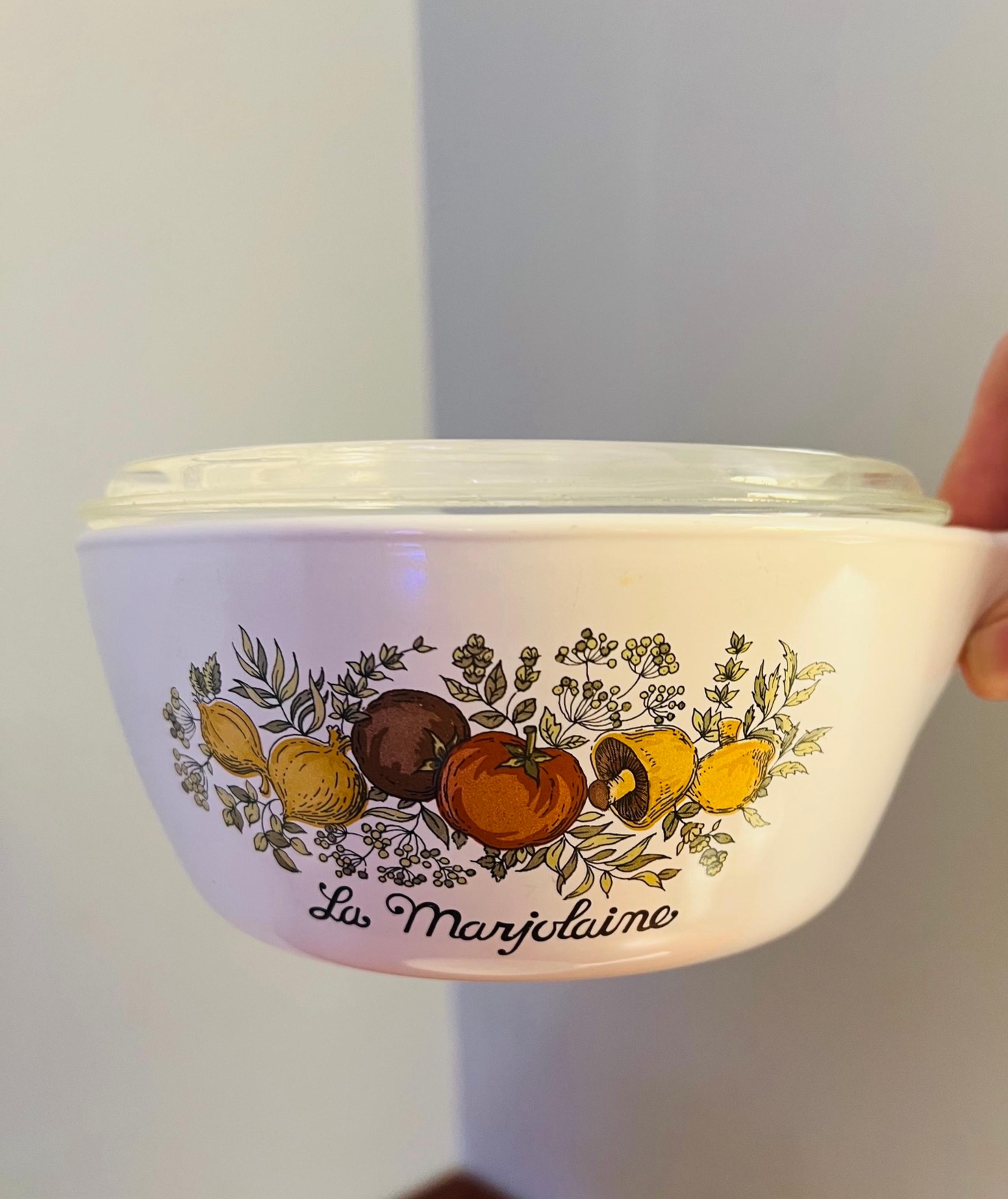 Vintage Corning ware Spice of life, sauce pan La Marjolaine