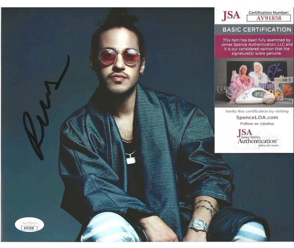 RUSS RAPPER SIGNED 8x10 PHOTO - JSA COA