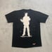 RARE! Vtg Supreme FW06 SPLATTER MAN POCKET TEE Men Large Black RICHARD HAMBLETON