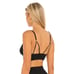 L*Space Siren Bikini Top in Black Size DD NWT Wired V