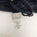 L*Space Siren Bikini Top in Black Size DD NWT Wired V
