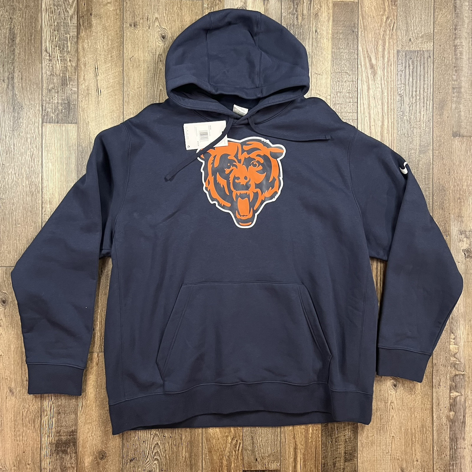 Nike NFL Football Men's Chicago Bears Circuit Logo Essential Pullover Hoodie XXL