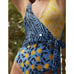 Summersalt The Perfect Wrap Orchard Bella Palms Lemons One Piece Swimsuit Sz 18