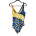 Summersalt The Perfect Wrap Orchard Bella Palms Lemons One Piece Swimsuit Sz 18