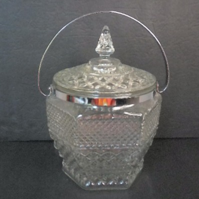 Anchor Hocking Wexford Glass Ice Bucket