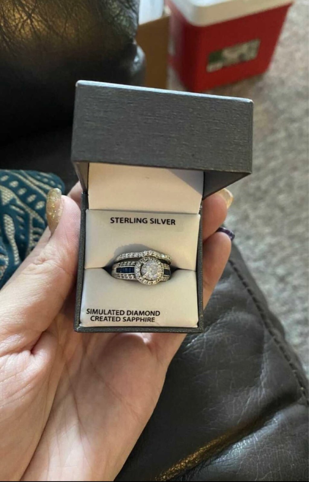 Engagement ring/wedding band