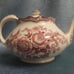 Vintage Crown Ducal Bristol Pink Tea Pot