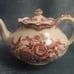 Vintage Crown Ducal Bristol Pink Tea Pot
