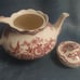 Vintage Crown Ducal Bristol Pink Tea Pot
