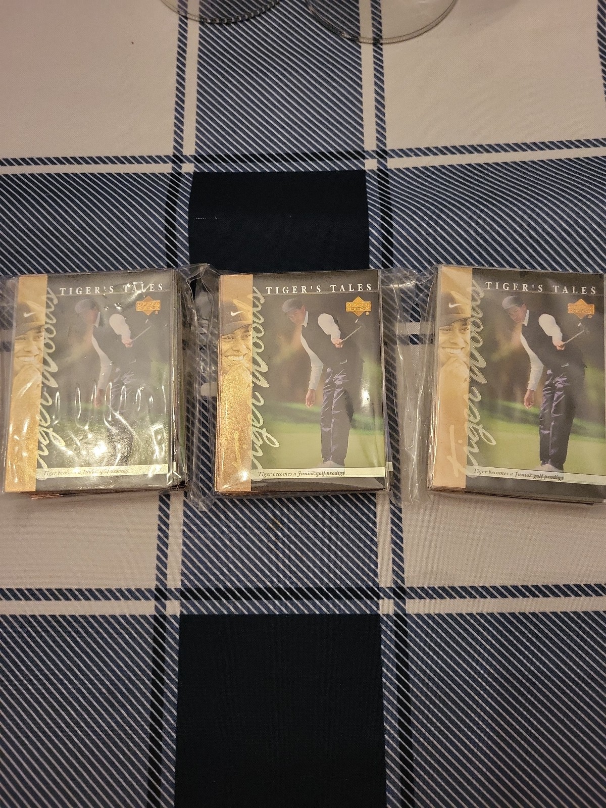 TIGER WOODS rookie Tiger Tales set
