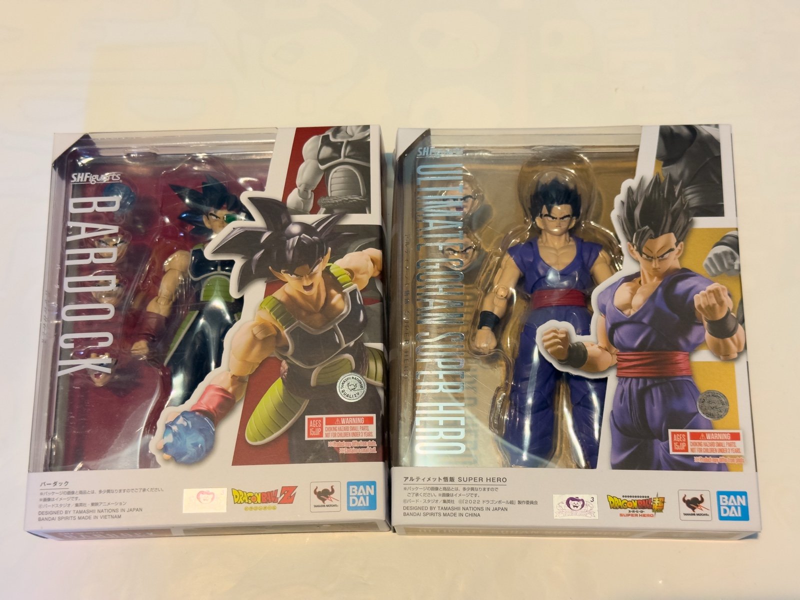 SH Figuarts Barack & Gohan