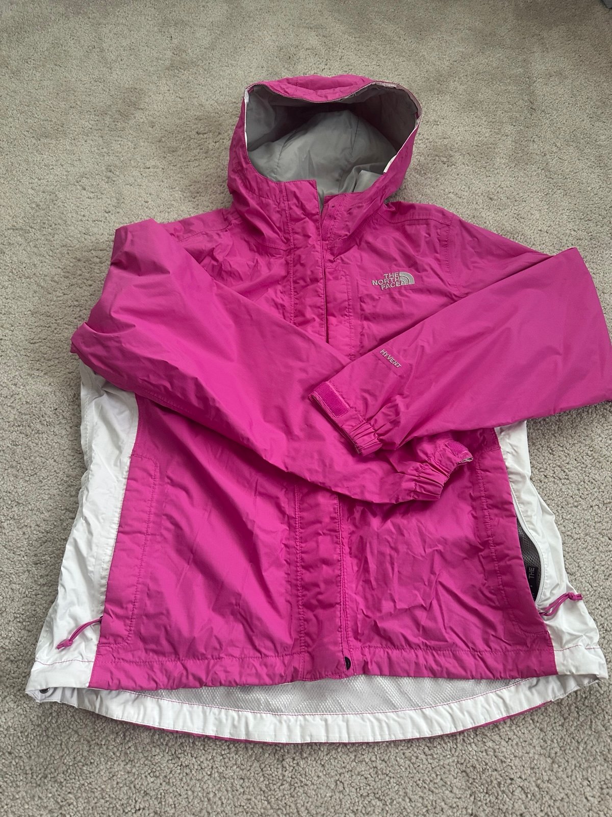The North Face rain jacket
