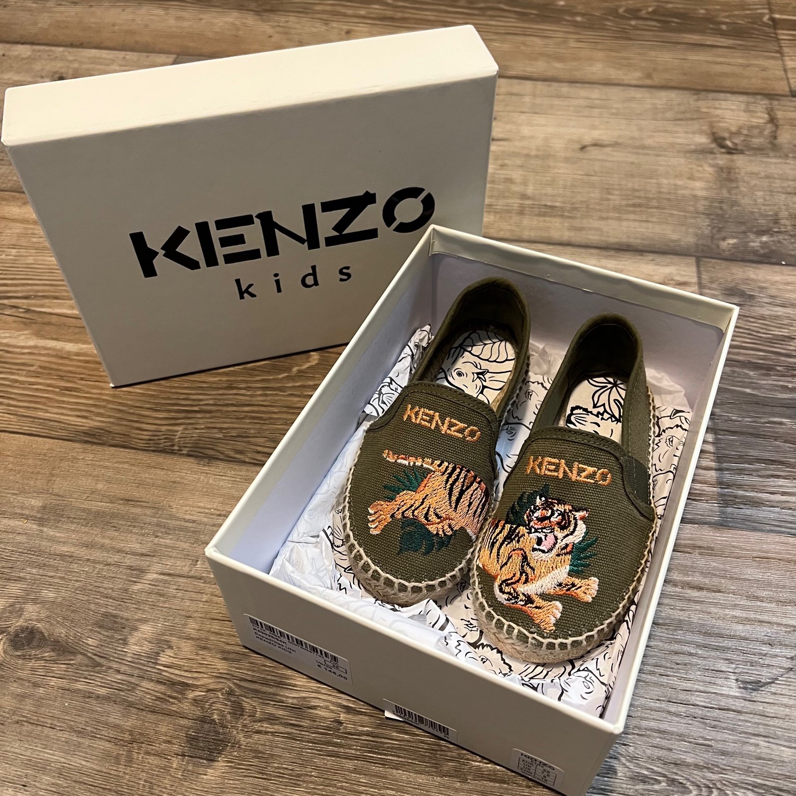 kenzo espadrille flats
