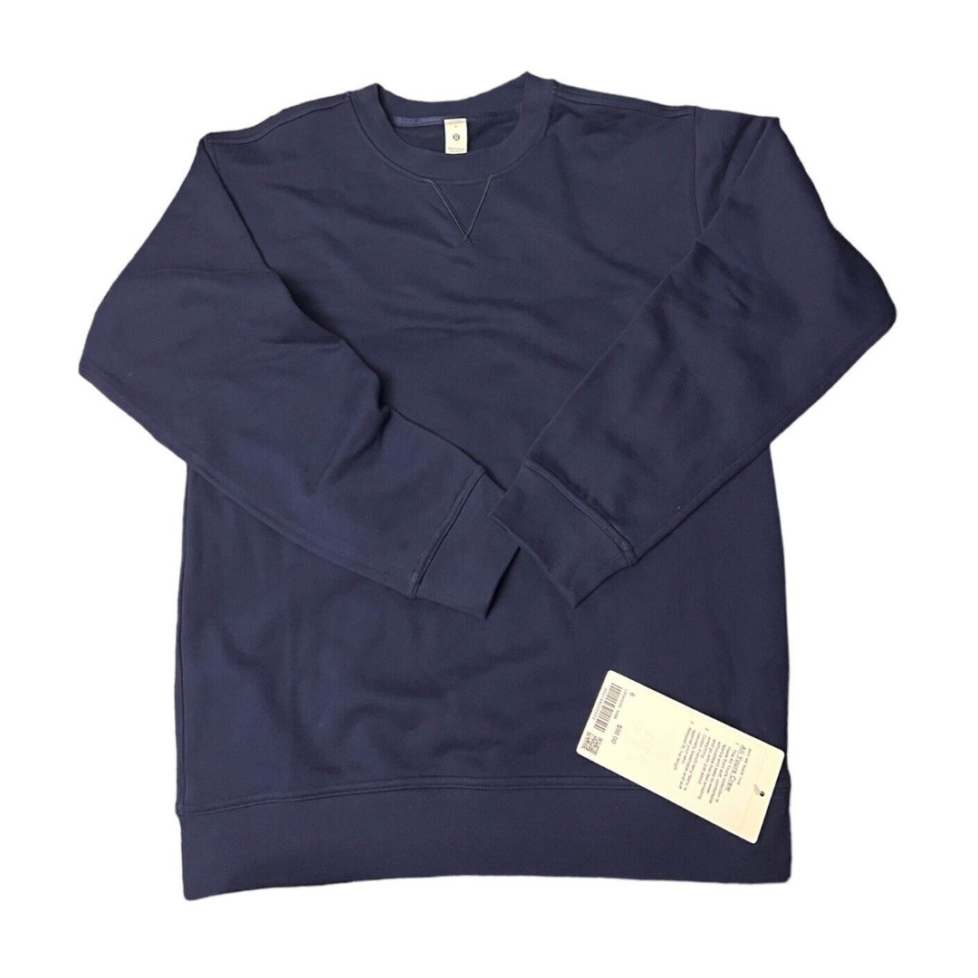 Lululemon All Yours Crew Sweatshirt NISE Night Sea Navy Blue Sizes 6 New w/tag