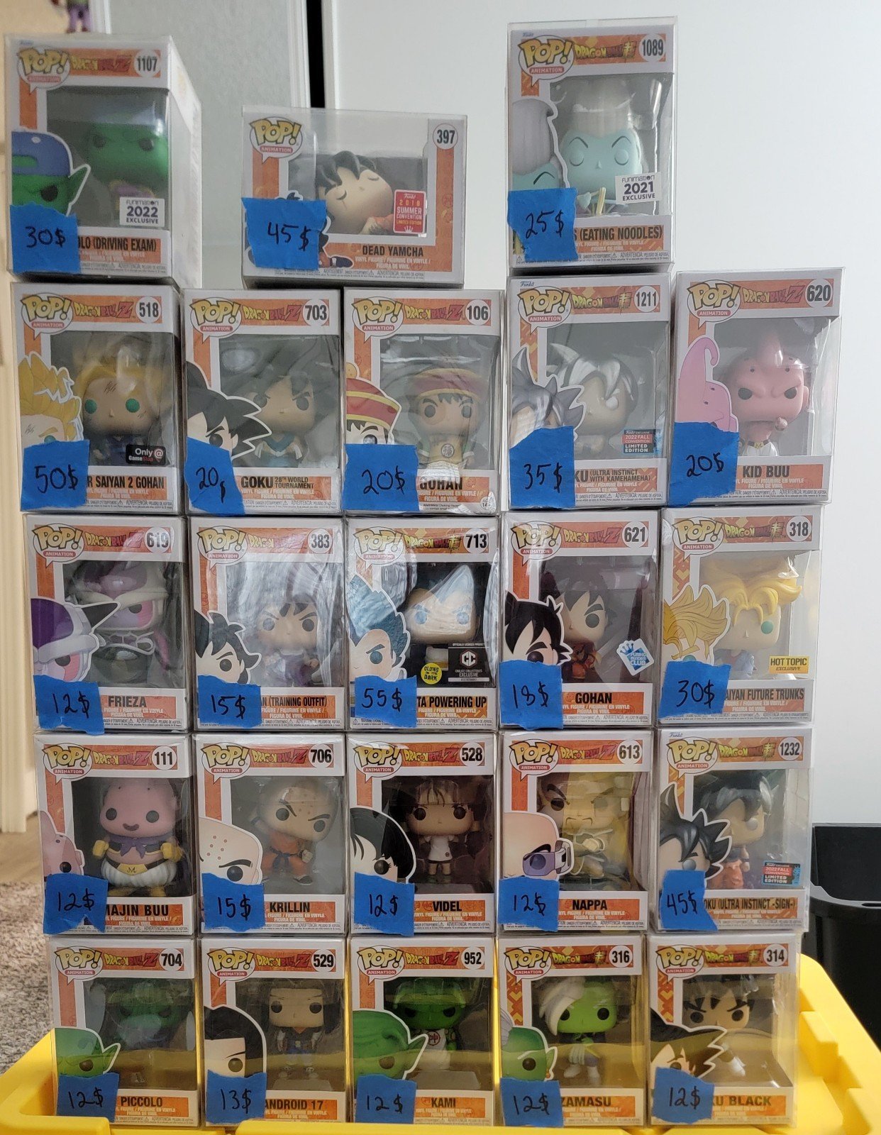 Dragon Ball Z Funko Pops