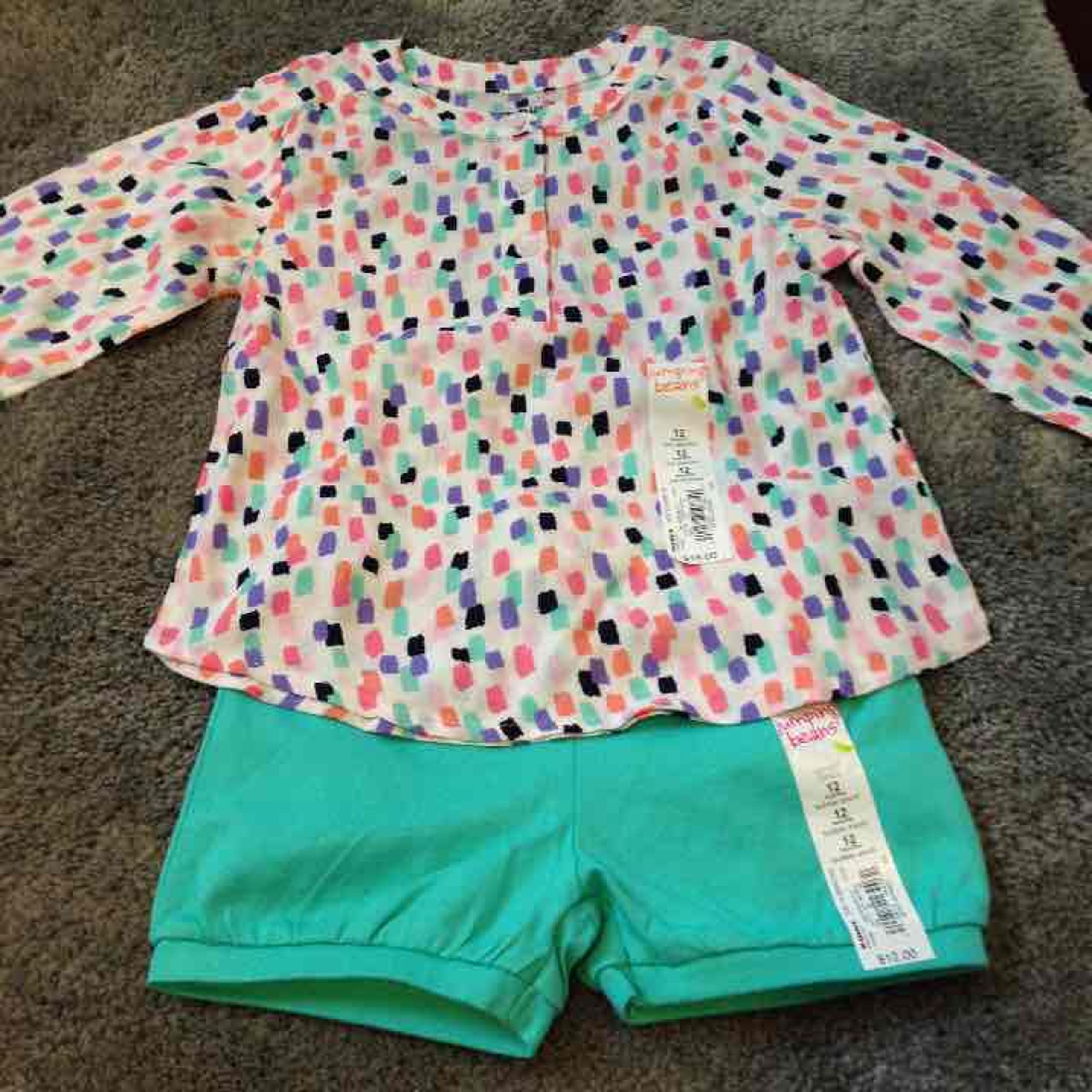 2 piece short outfit