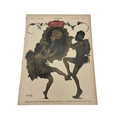 Antique Jugend Magazine Issue No.5 January 28 1899 German Art Nouveau & Culture