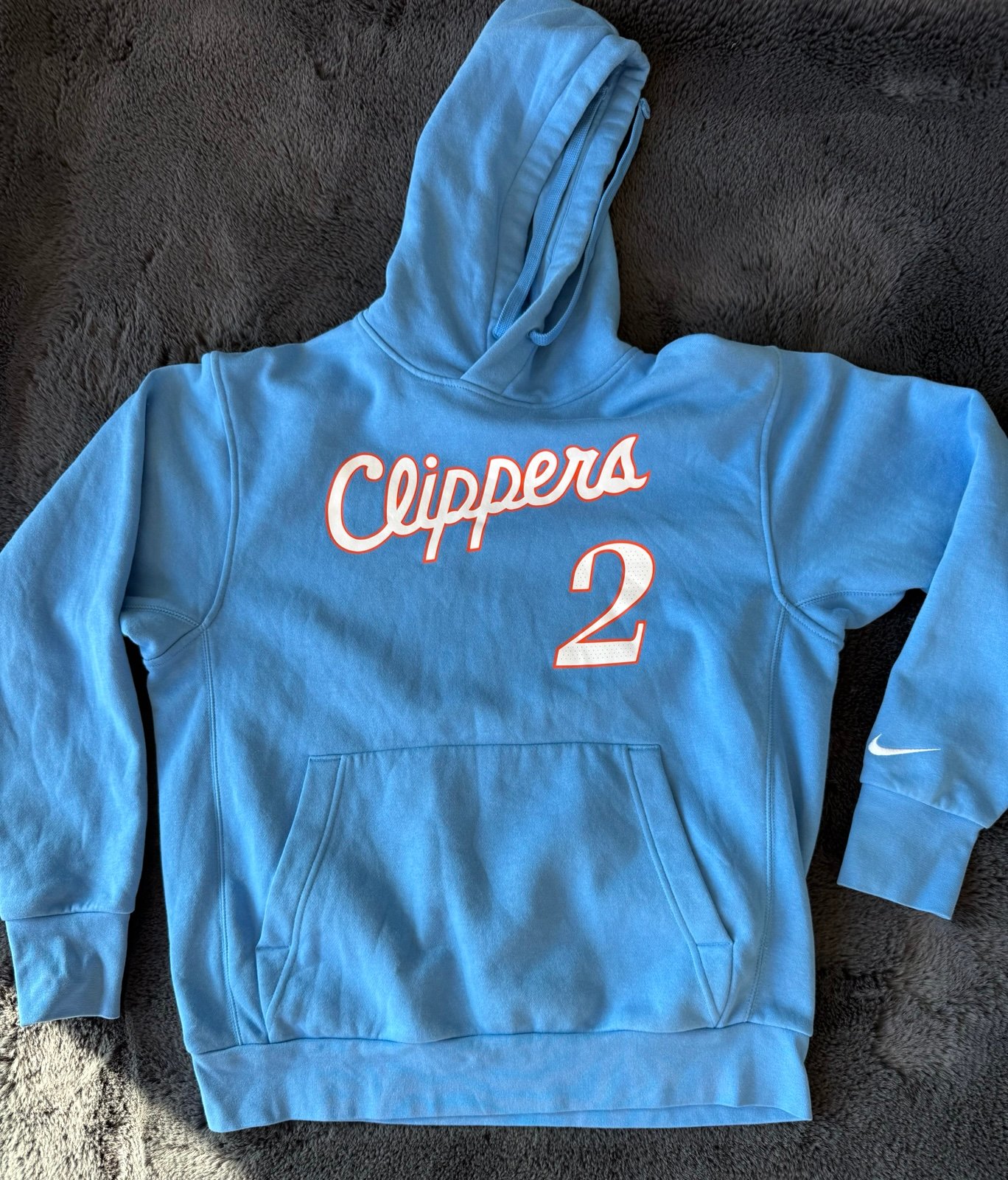 Nike men’s Clippers Kawhi Leonard Hoodie
