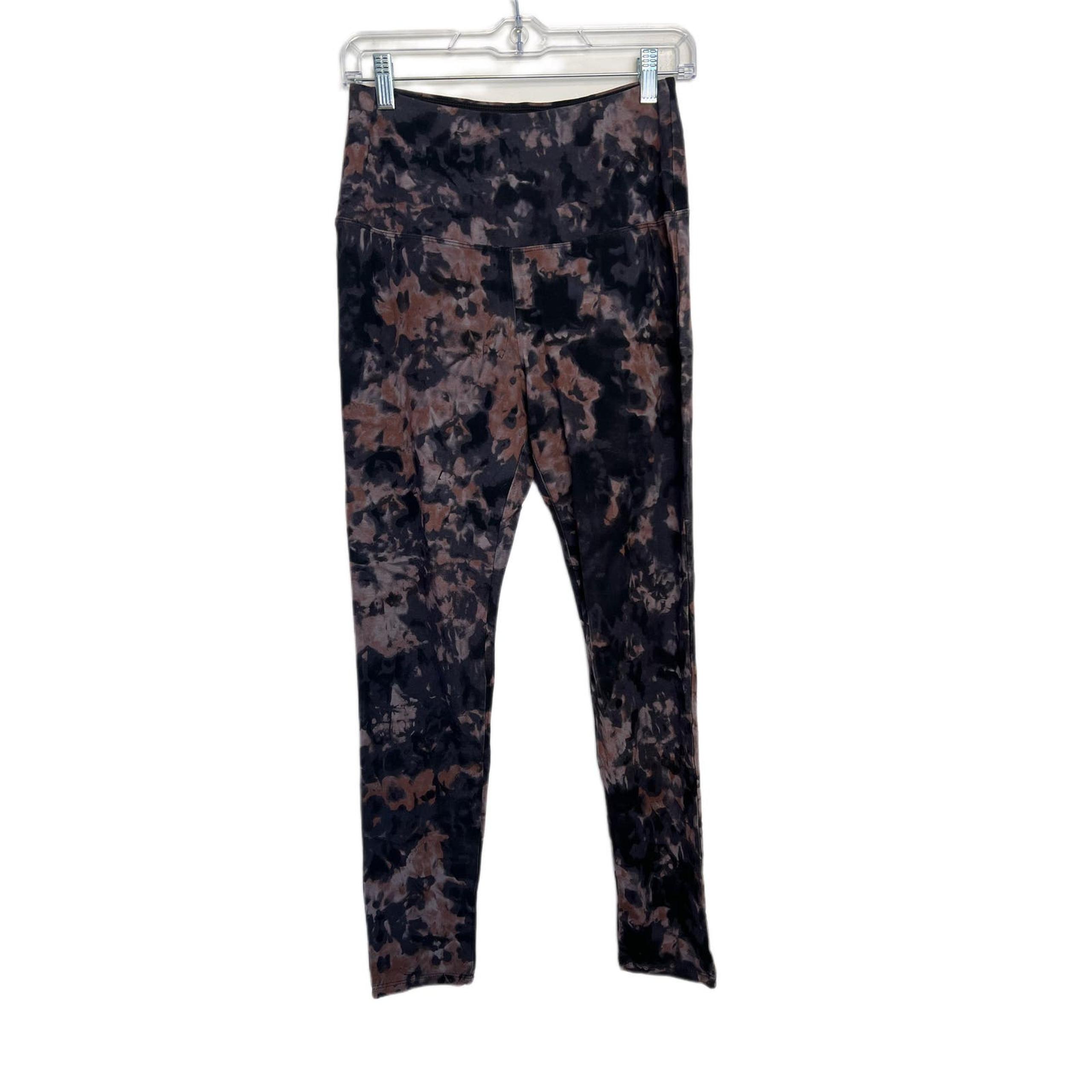 Rachel Zoe High Waisted Leggings Yoga Pants Tie Dye Activewear Size M