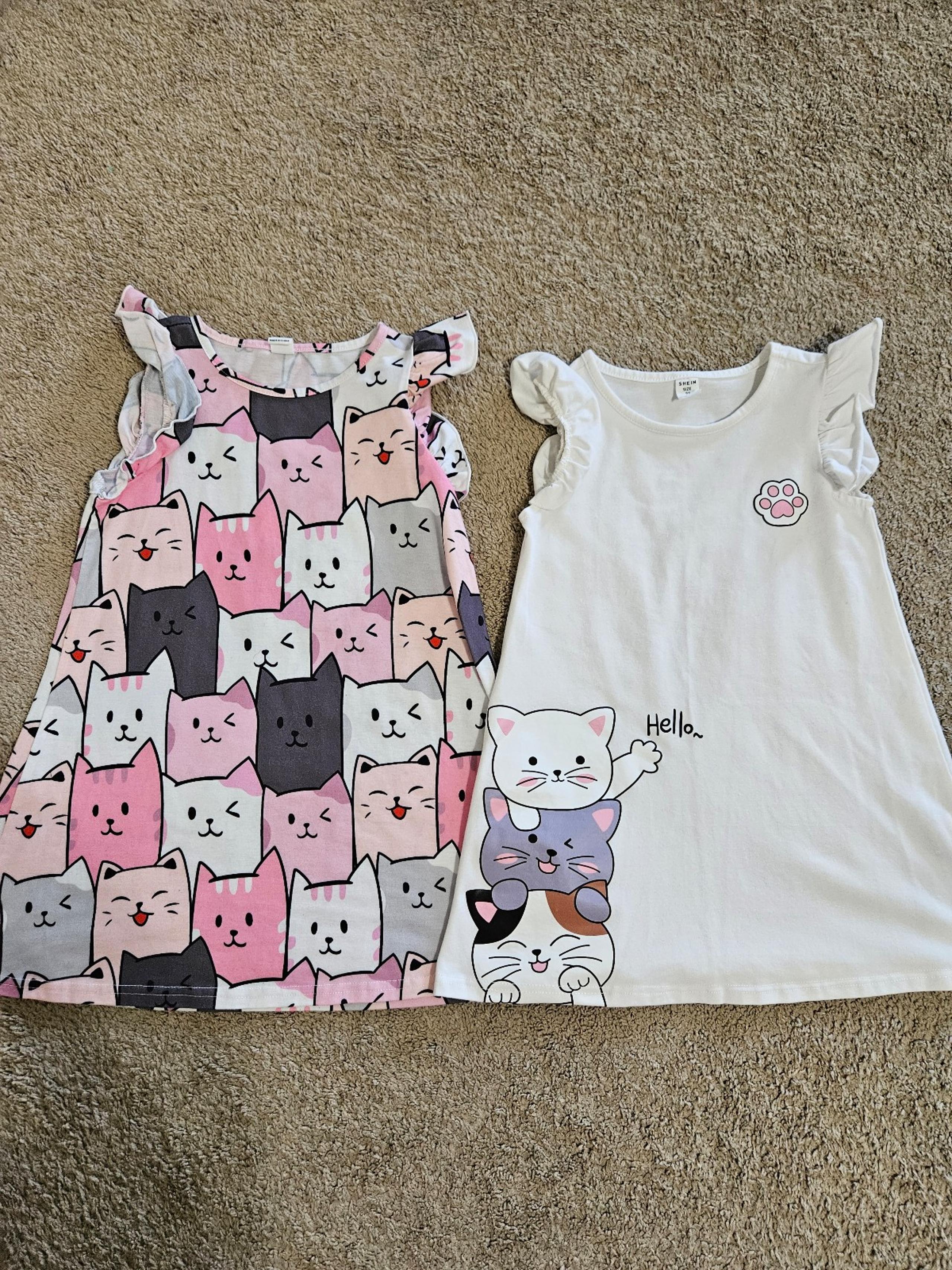 Girls super cute kawaii cat dresses size 4/5