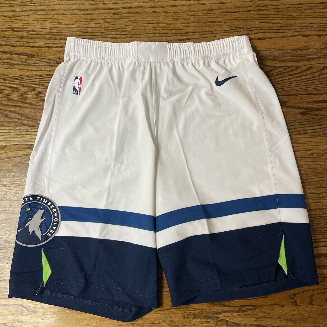 Nike Minnesota Timberwolves Team Issued Authentic NBA Shorts Edwards 42 +2