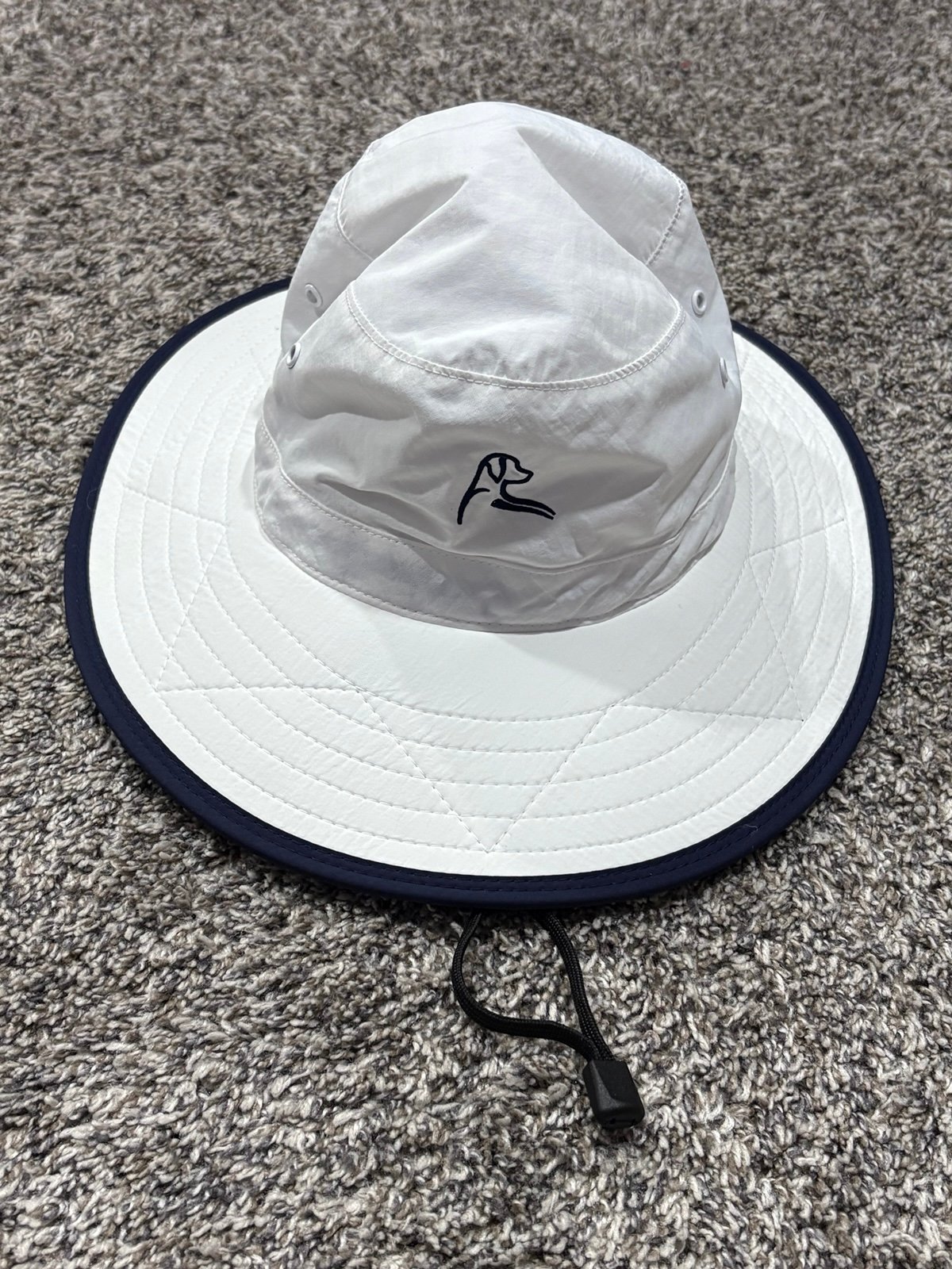 Men’s RHOBACK White Golf Bucket Hat - Size Small / Medium