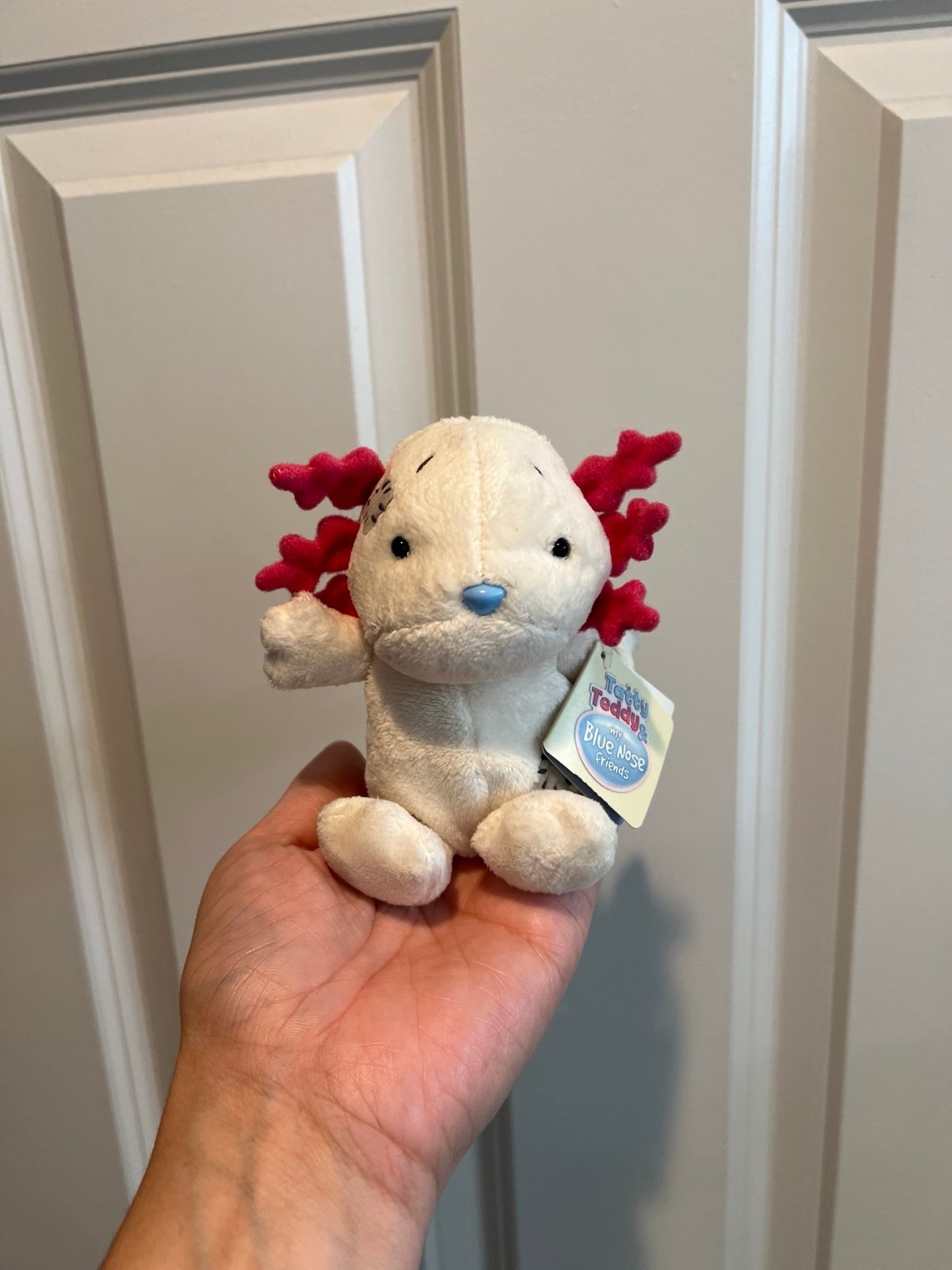 My blue nose friends nwt Eduardo axolotl 4” plush NOS rare