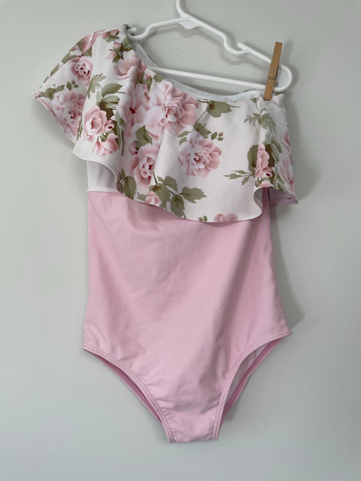 Pleiades Designs Sister brand Saint Ida English Rose One Shoulder Swim Suit 9