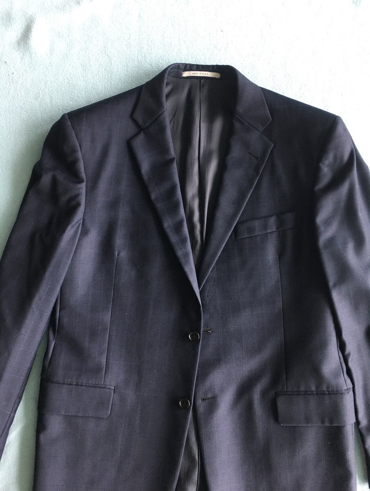 Burberry Blue Suit