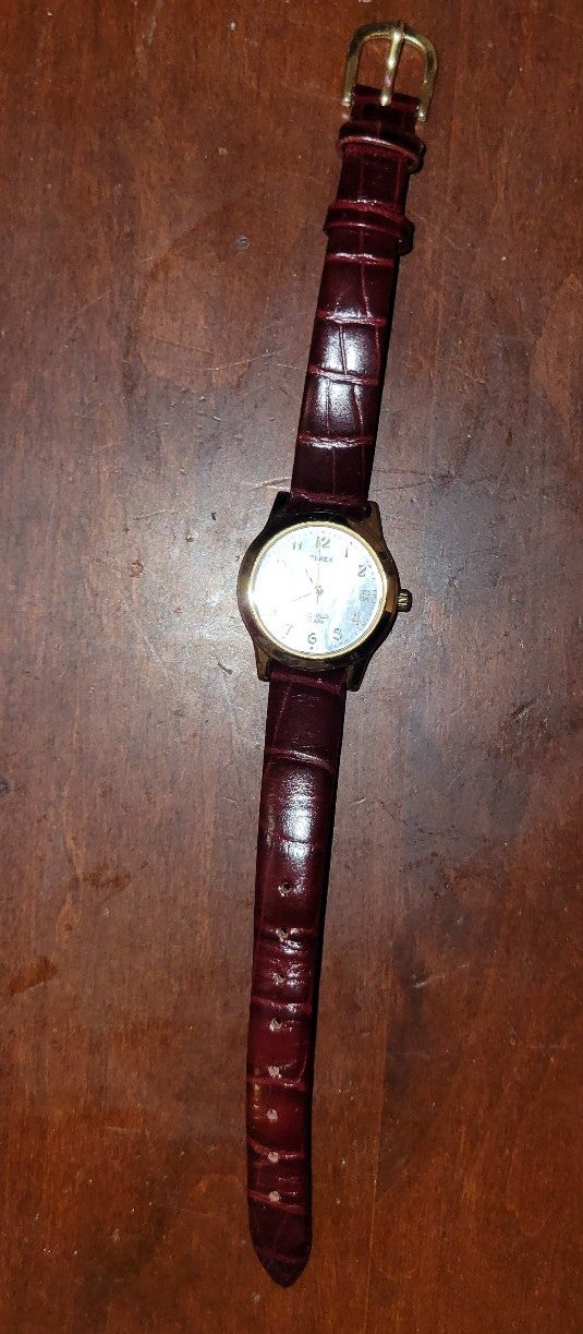 Timex Leather Watch