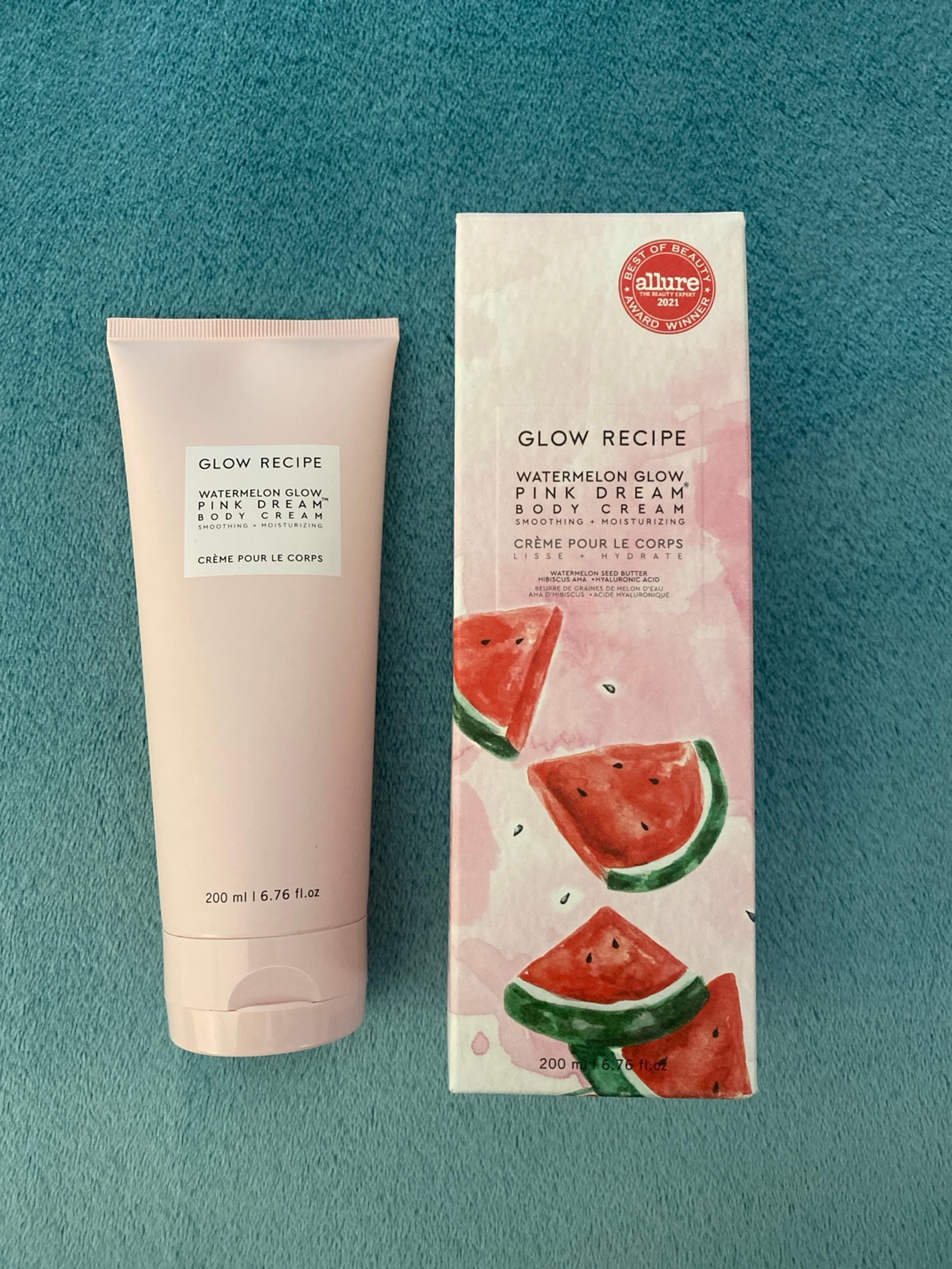Glow Recipe Watermelon Glow Pink Dream Body Cream 6.67 oz
