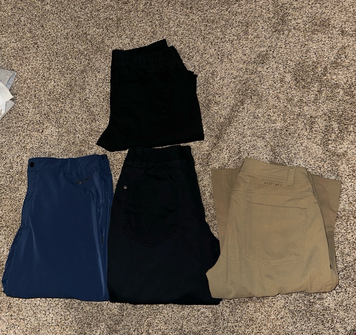 Lot of Under Armour/Nike Men’s Golf Pants Size 34/34