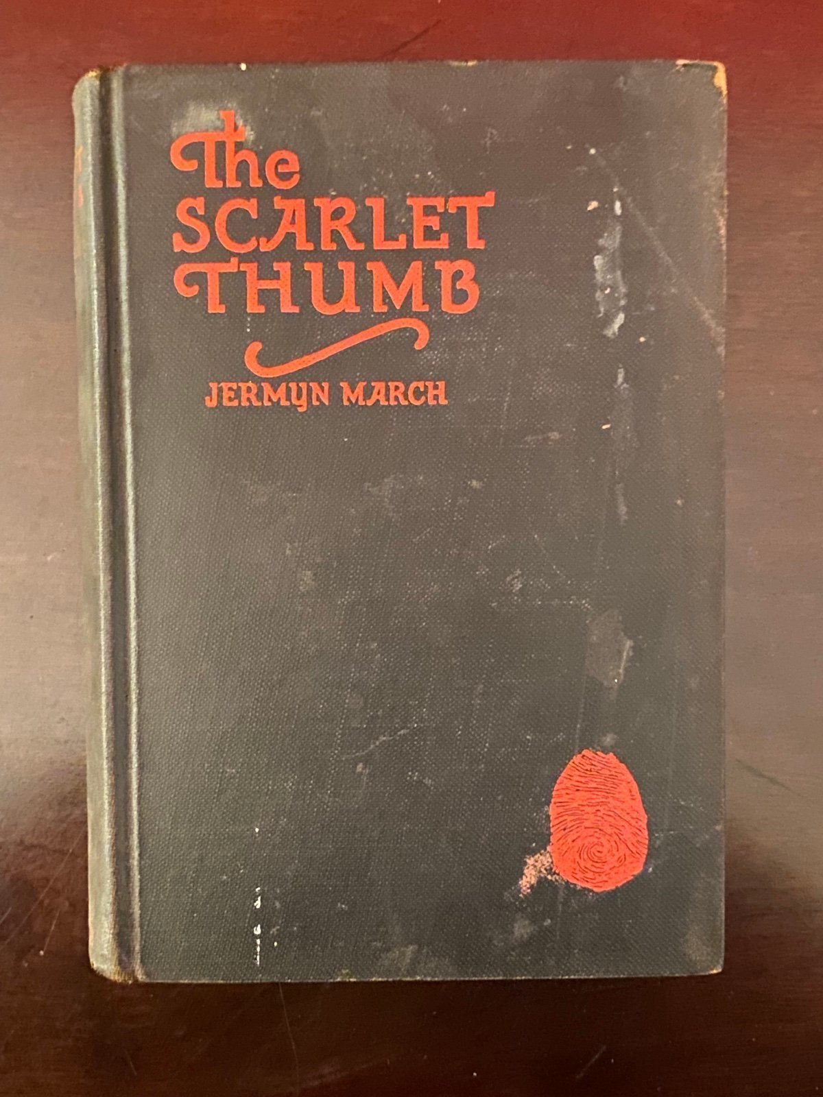 Near century 100yrs old Vintage 1929 First Edition “The Scarlet Thumb”