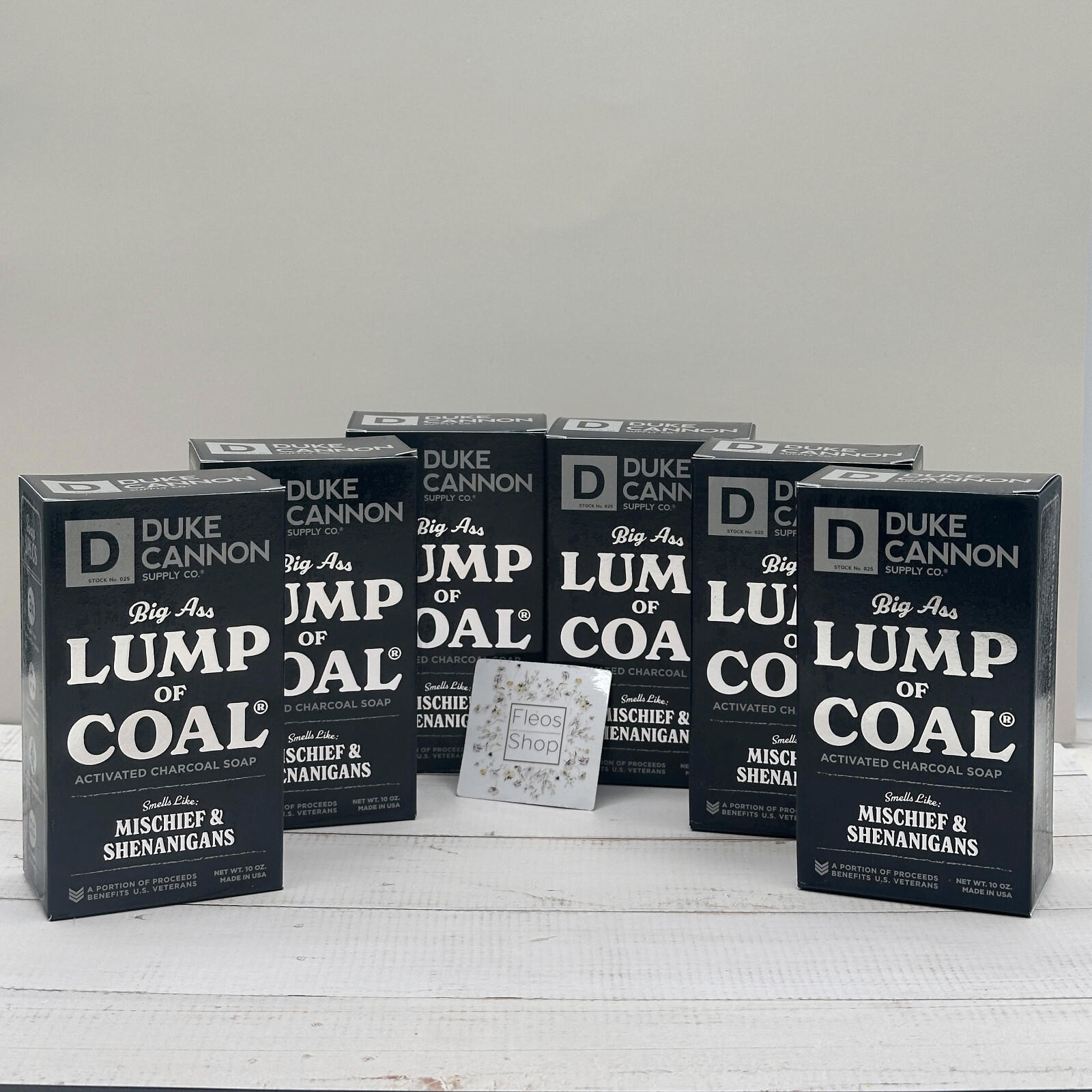 Duke Cannon Lump Of Coal Soap 6-pack
