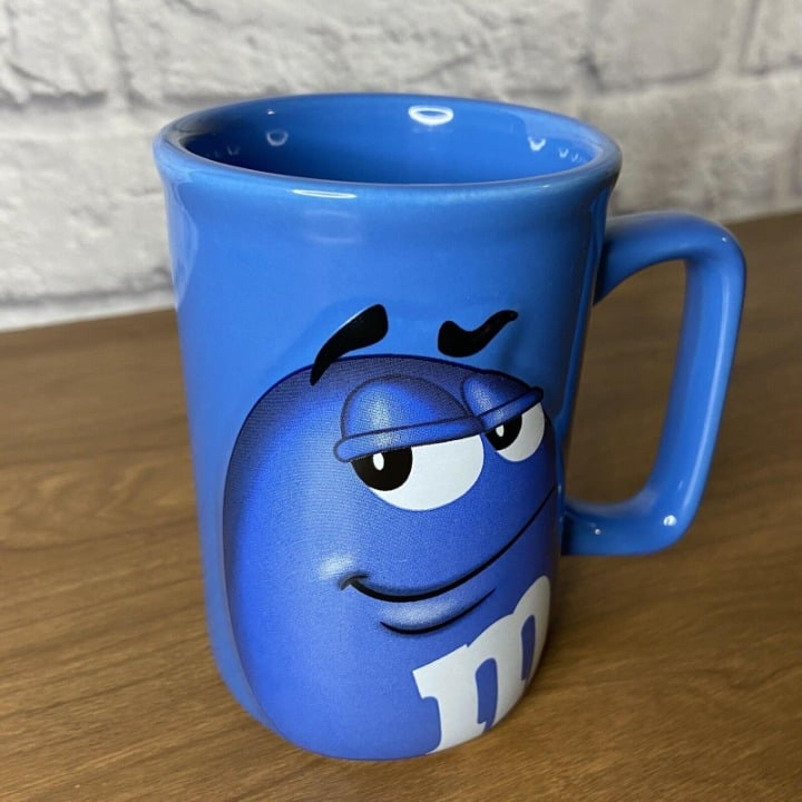 2012 Blue M&M 3D Coffee Tea Mug 12 oz