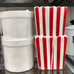Rae Dunn Popcorn bowls